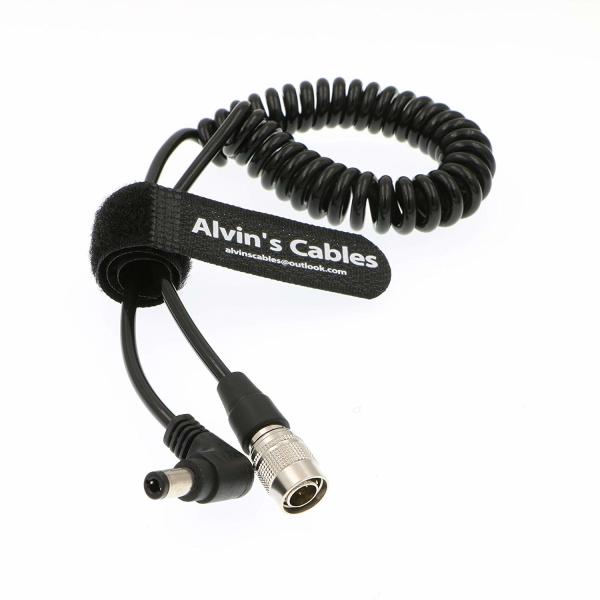 Quality Alvin's Cables Hirose 4 Pin Male to Right Angle DC Jack for Blackmagic Sound Devices 633/644/688 Zoom F8 for sale