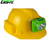 China Anti Explosion Cordless Mining Cap Lamp 15000 Lux IP68 Rechargeable Light factory