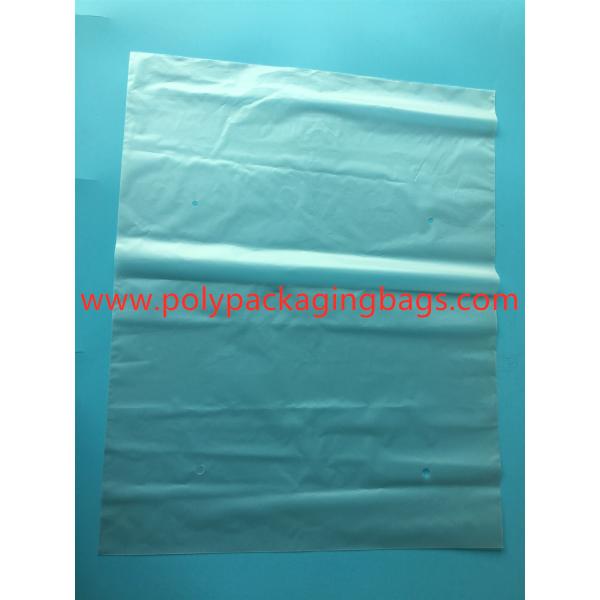 Quality 3 Sides Sealed Packaging Poly Bags Environmental Protection White Transparent for sale