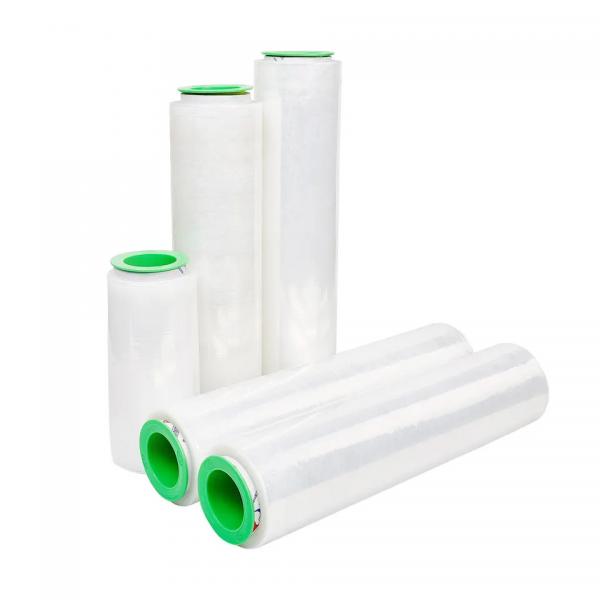 Quality Manual LLDPE pallet Industrial Plastic Wrap Film With Rotating Dispenser for sale