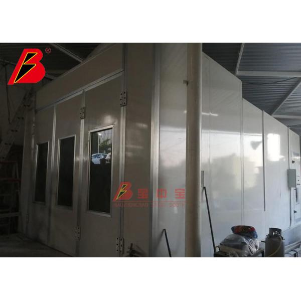 Quality Car Repair Spray Booth With Infrared Light Heat System for sale