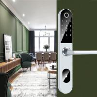 Quality APP Biometric Fingerprint Door Lock Keyless Entry 300mm for sale