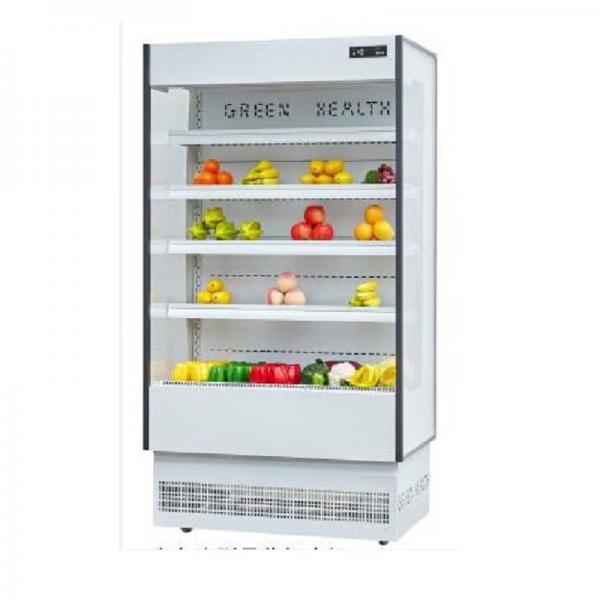 Quality Hypermarket Multideck Open Chiller Air Curtain Cabinet Refrigerator Customized Color for sale