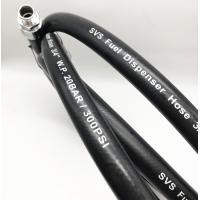 Quality Black Smooth Finish Fuel Dispensing Hose 4 Meters Long BSP NPT Head for sale