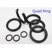 China AS568 NBR Metric Quad Rings Seals , Pneumatics / Hydraulic Y Ring 70 Shore factory