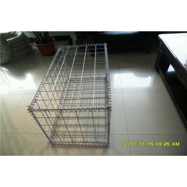 Quality PVC Coated Galvanized Welded Gabion Box For Garden Building for sale