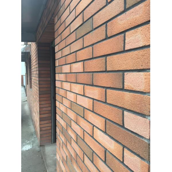 Quality Changed Color Matte Surface Exterior Thin Brick Sintered With High Temperature for sale