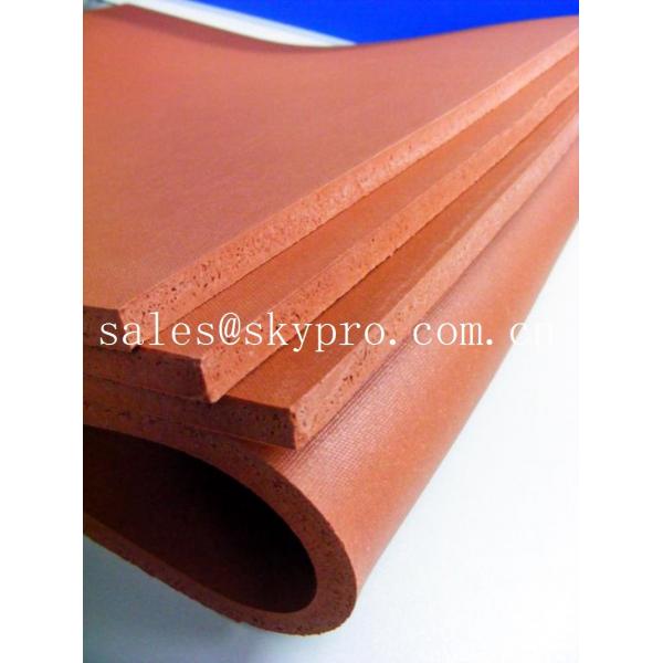 Quality Surface smooth / shark skin / embossed Neoprene Rubber Sheet , Silicone foam rubber sheet for sale
