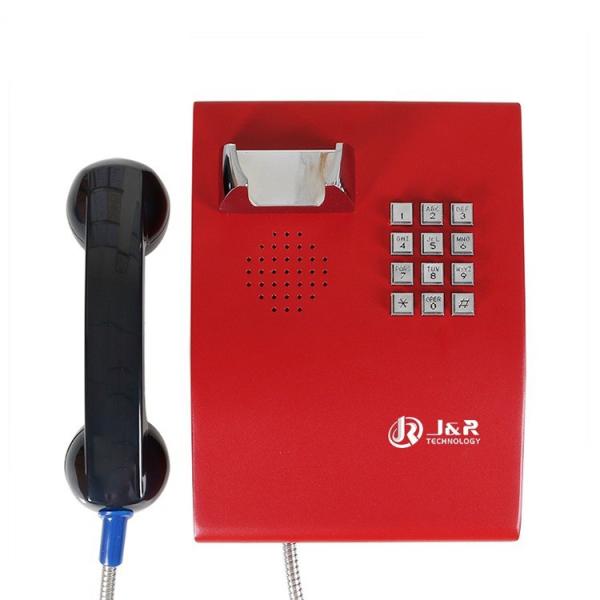 Quality Public Safety Handset Vandal Proof Telephone Metal Enclosure IP65 With Keypad for sale