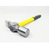 China 20MM 22MM 25MM Forged Steel Cross Pein Hammer with Plastic Handle factory