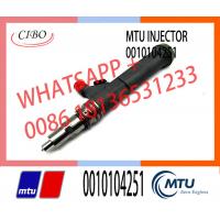 China Remanufactured High Quality Fuel Injector 0010104251 for MTU 1600 diesel engine fuel injector VTO-B160BM 0010104251/71 factory