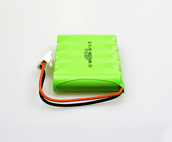 Quality Rechargeable AA Emergency Exit Light Batteries NiMH 2200mAh 6.0V for sale