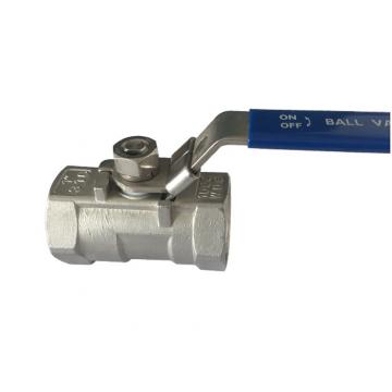 Quality 1000 PSI 1 pc ball valve stainless steel 316 npt bsp threaded for sale