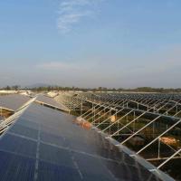 China Hydroponic Ventilation Photovoltaic Greenhouses 6/9 and 6/12 Meters for Crop Production factory