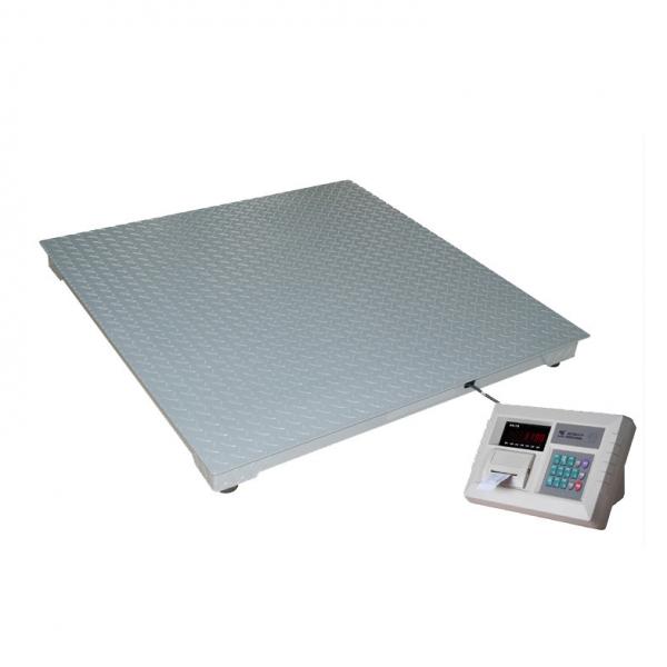 Quality Sandblasting Floor Weight Scale Mild Steel Structure Heacy Duty LED Display for sale