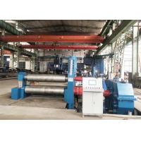 Quality 60mm Thickness Plate Bending Machine Hydraulic Symmetrical 3 Rolls PLC for sale