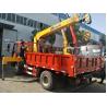 China HOT SALE! MINI sino truk homan dump truck with crane for sale, Cheaper price crane boom mounted on dumo truck for sale factory