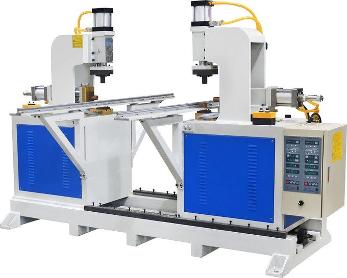 China Double Head T-Type Butt Welding Machine For Sale 75KVA factory