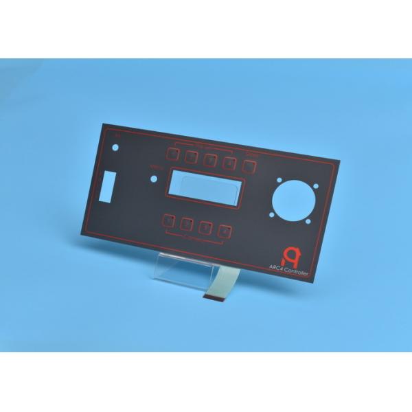 Quality Embossed Led Tactile Membrane Switches Touchable Multiple Windows for sale
