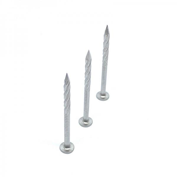 Quality 11# X 65MM Flat Head Screw Shank Nails SUS304 JIS Standard Stainless Decking Nails for sale