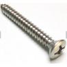 China DIN7983 Flat Head Screw Self Tapping Screw Stainless Steel Material factory