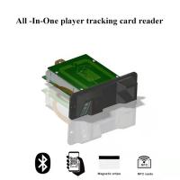 China Motorized Hybrid Card Reader RFID IC Magnetic Smart Card Reader USB Interface factory