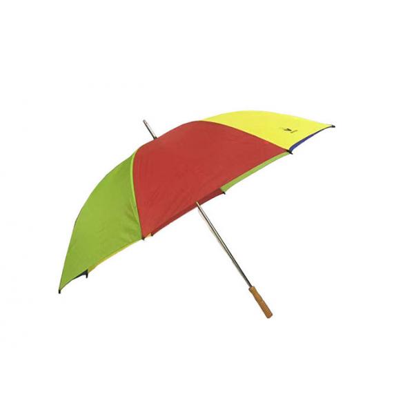 Quality Personalized Light Compact Golf Umbrella Rainbow Color Strong Sturdy for sale