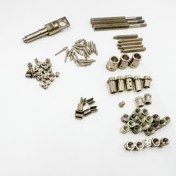 Quality Customized Brass Screws / Brass CNC Turned Parts 0.01mm-0.05mm Tolerance for sale