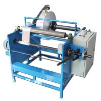 China Packaging Type Case Household Aluminium Kitchen Foil Roll Rewinder for Manual Slitting factory