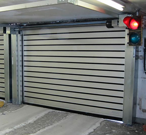 Quality Commercial High Speed Spiral Door Rust Proof For Underground Parking Area for sale
