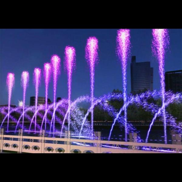 Quality Music Control Large Lake Water Fountains Hotel Stainless Steel for sale