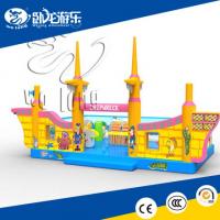 China new design hot sale Pirate ship inflatable bouncer factory