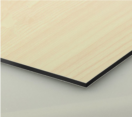 Quality 1250mm*3050mm Wooden Maple Exterior Aluminium Cladding Panels for sale