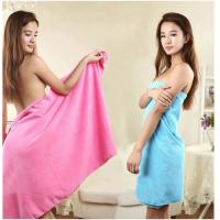 China 70cm*140cm(28*55) Microfiber Plush Thicken Soft Quick-Drying Bath Towels Micro-Plush factory