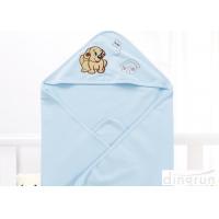 China Soft Textile Baby Hooded Towels / Swimming Towels With Hoods 90*90cm factory