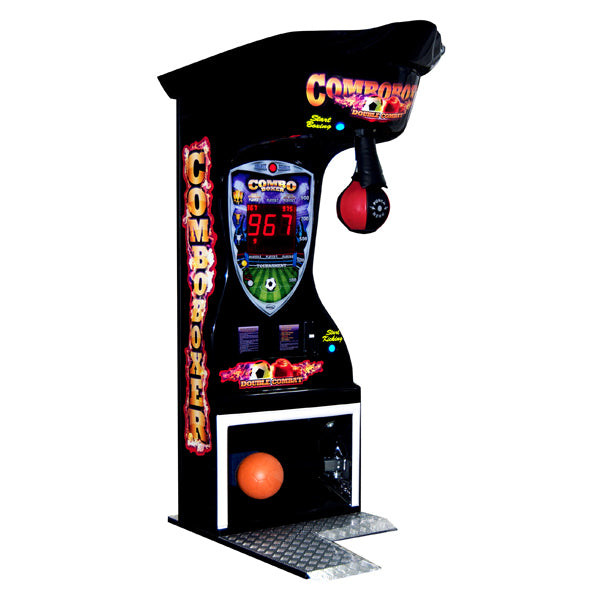China Puch and kick game Adults Combo Boxer Sports Arcade Machine For Leisure Center factory