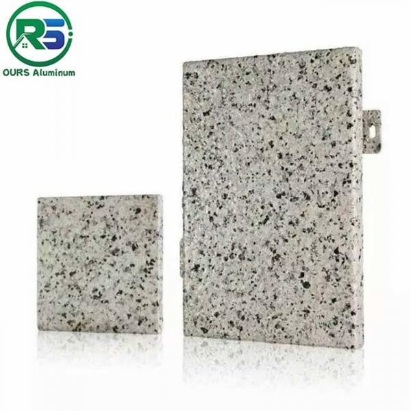 Quality PVDF Coating Marble Grain 3D Aluminum Wall Panels Balconies For Exterior for sale