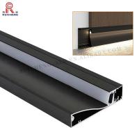 China Recessed Aluminium Profiles For Indirect Lighting By Led Strips 10mm factory