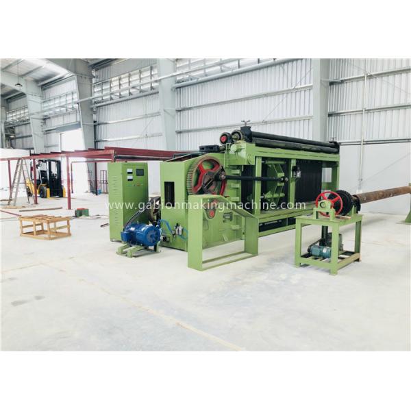Quality PLC Automatic Hexagonal Wire Mesh Weaving Machine For Sea Wall CE Approved for sale