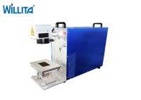 China 20W Optical Fiber Laser Marking Printing Machine For Jewelry factory