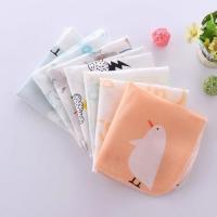 China MFC 015 	Pure Cotton Handkerchiefs Face Wash Cloth Muslin Face Makeup Removal factory