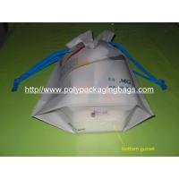 China Personalized CPE / LDPE Drawstring Plastic Bags For Girls Underwear / Bra / Bikini / Vest factory