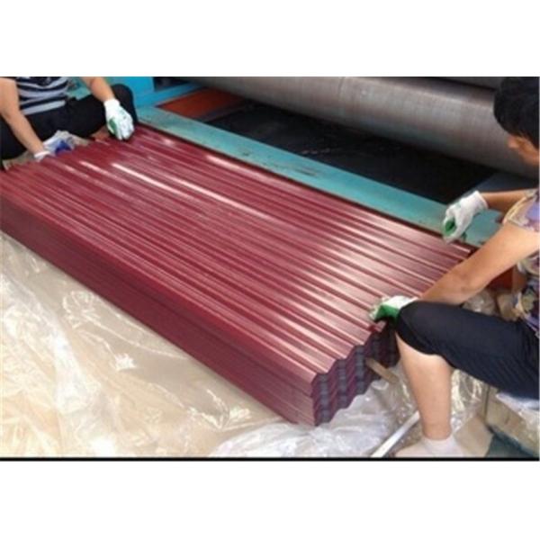 Quality Industrial Buildings 26 Gauge Corrugated Metal Roofing Thin Corrugated Metal Sheets for sale