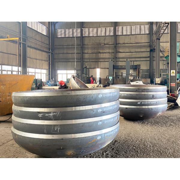 Quality SS316L 2mm Asme Dished Ellipsoidal Dish End Dimensions Pressure Vessel  2 1 for sale