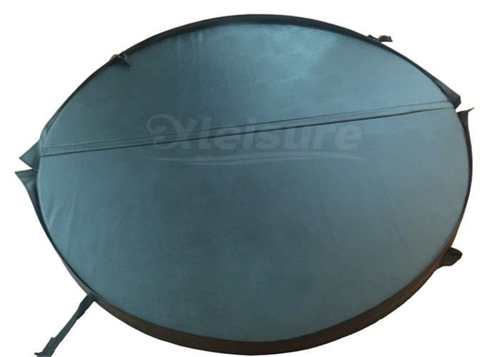 China Insulated Vinyl Hard Inflatable Spa Cover Hard Plastic Hot Tub Covers factory
