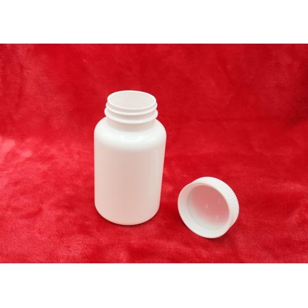 Quality HDPE Materia Hdpe Capsule Bottlel Medicine White 200ml Pharmaceutical Pill Bottles Full Set for sale