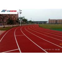 Quality Soundproof EPDM Running Track , 13mm Sports Running Track for sale