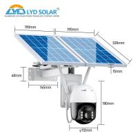 Quality ONVIF 4G CCTV Solar Camera 1080P CMOS Camera Security Surveillance Solar Home for sale