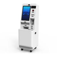 China Hospital Self Service Check Out Kiosk With Smart Digital Card Reader Terminal Printer for sale