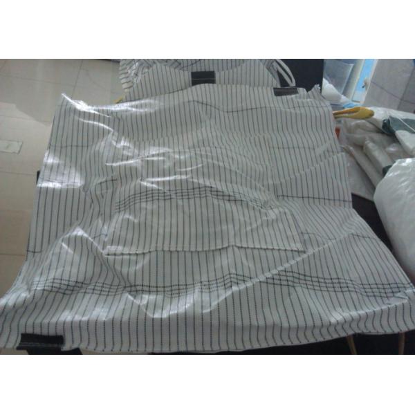 Quality Baffle Conductive Big Bag , Large Anti Static Bags With Pp Fabric Material for sale